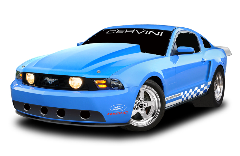 Cervinis Fiberglass 4 Inch Cowl Hood 2010-12 Ford Mustang Cervinis Fiberglass 4 Inch Cowl Hood 2010-12 Ford Mustang